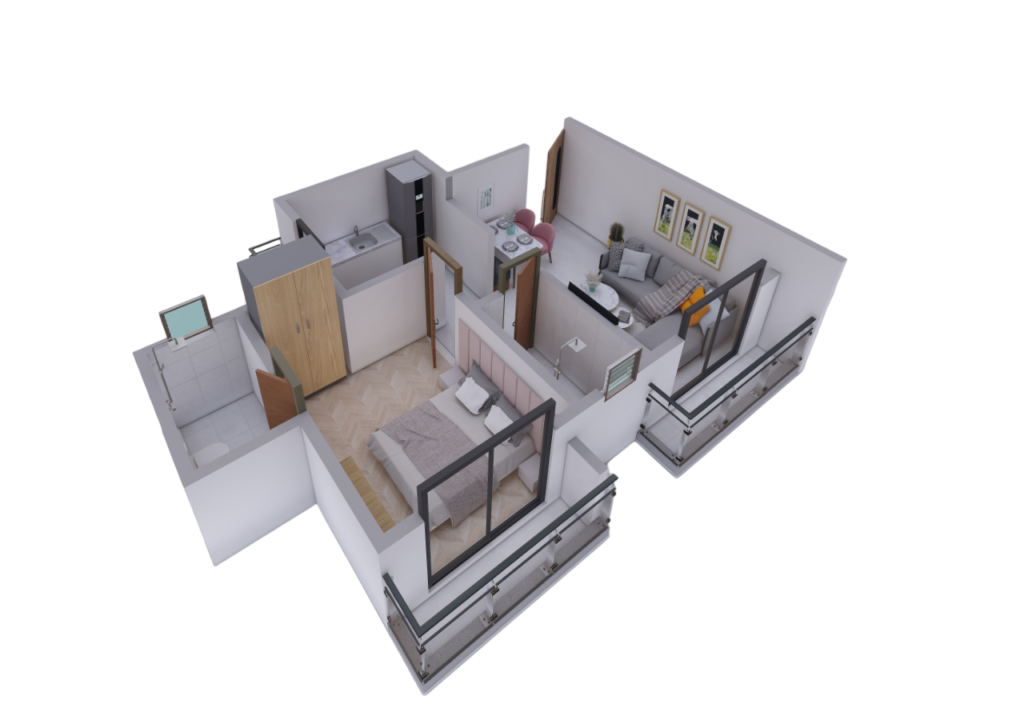 1 BHK Type A