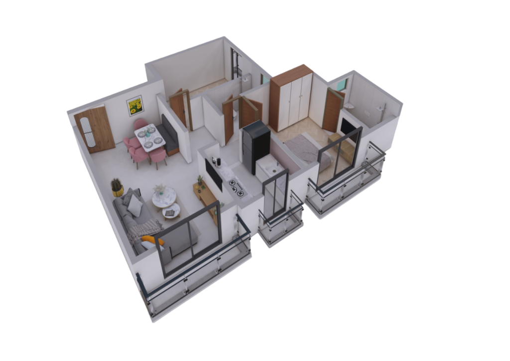 1 BHK Type B